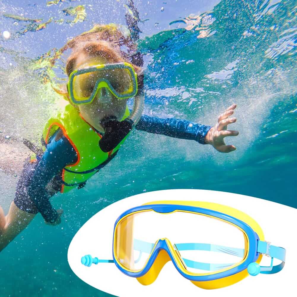 🐳GAFAS DE NATACION IMPERMEABLES ANTIEMPAÑANTES PARA NIÑOS🤿