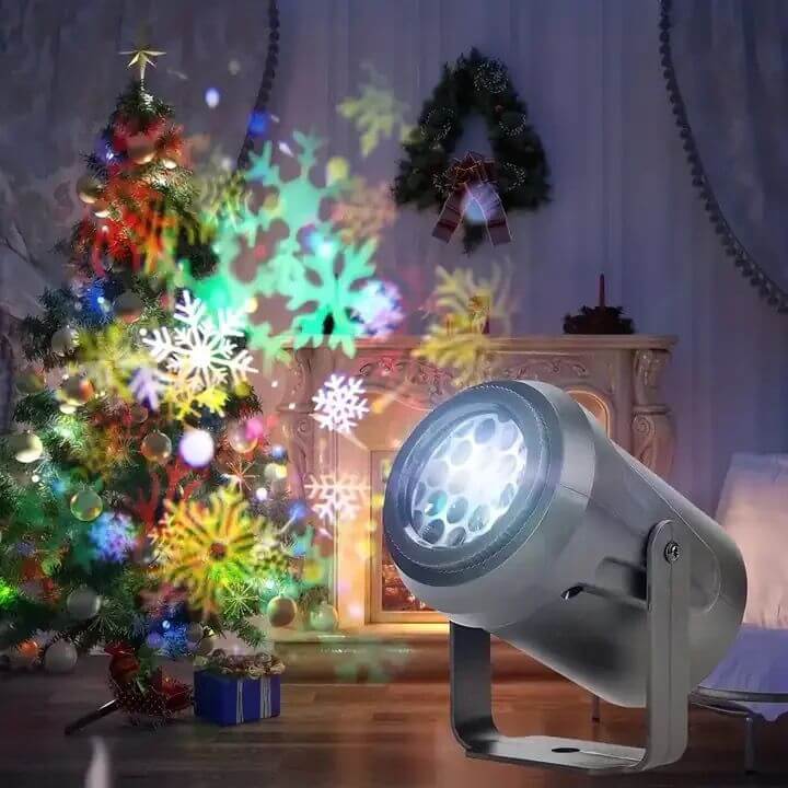 🎅PROYECTOR LASER DE NAVIDAD 180° MULTIPLES FIGURAS🎅