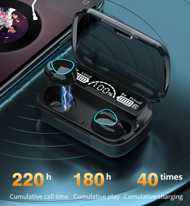Auriculares TWS Bluetooth 5.1 Caja de carga a prueba de agua Originales®